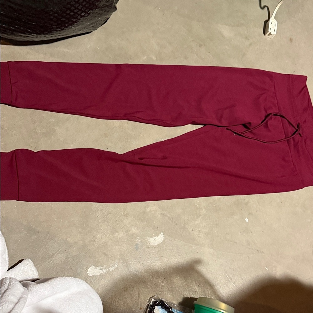 No Boundaries Burgundy Joggers